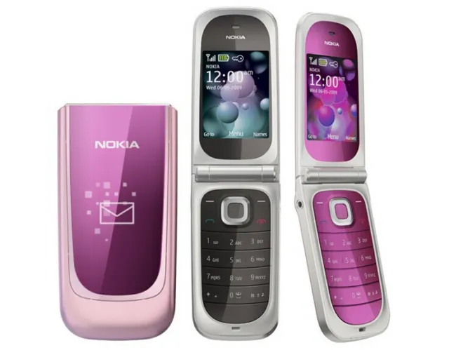 Original Nokia 7020 Unlocked) Cellular Cell Phone GSM Flip Unlcoked Mobile phone