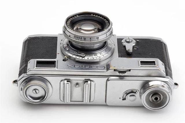 Zeiss Ikon Contax II Chrome W.Tessar 2.8/5cm # C.87686 (1668278788)