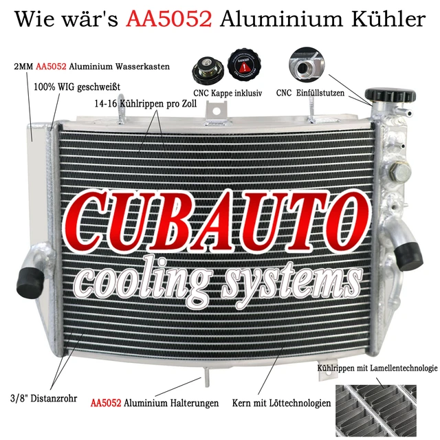 Radiatore intero alluminio per 04~2005 Suzuki GSXR600 GSXR750 GSXR 600 750 raffreddamento motore