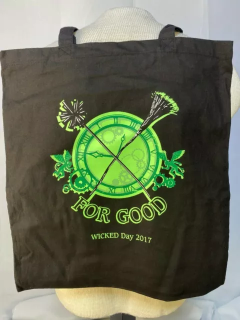 THE WICKED For Good TOTE BAG BROADWAY THE MUSICAL