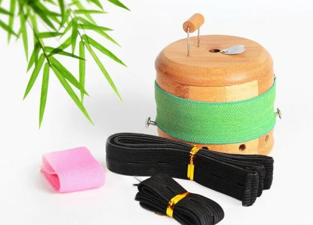 Terapia Masajeador Madera de Bambú Moxa Palo Rollo Soporte Moxibustión Caja Herramienta