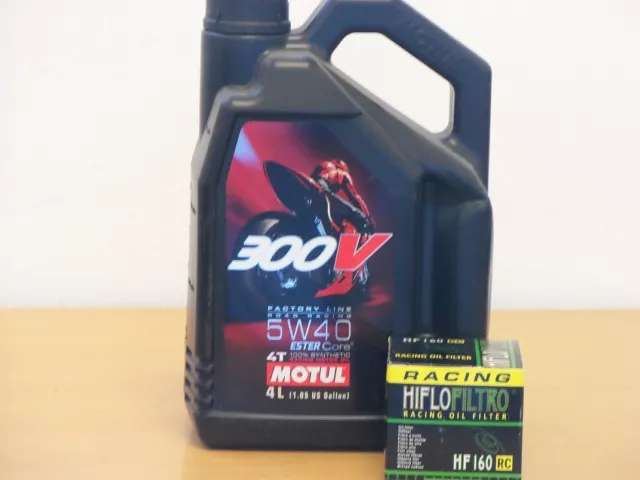 Motul Öl 300V 5W-40 / Racing - Ölfilter BMW S1000 alle ab Bj 10