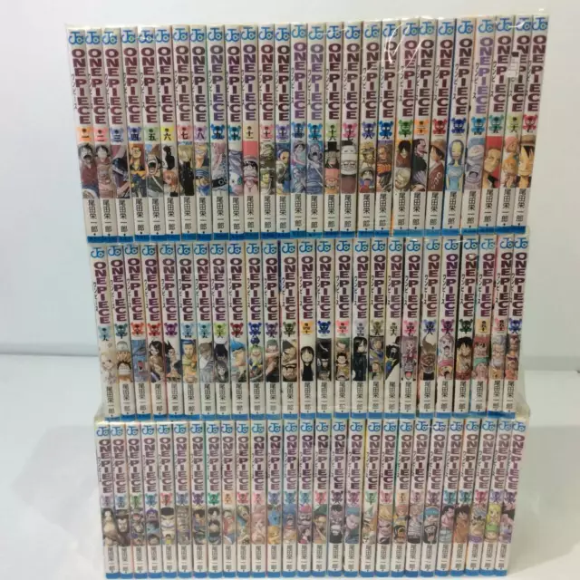 One Piece Vol.1-107 Manga Japanese Version Anime Comic Book