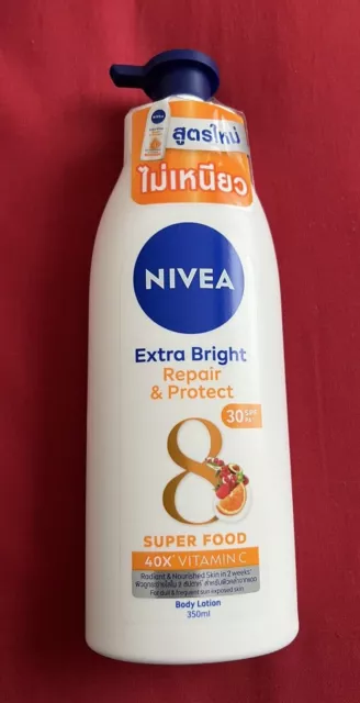 Nivea Body Lotion Extra White Repair and Protect Collagen 50x Vitamin C 350ml.