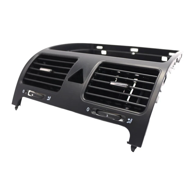 Grille D'aération Centrale Pour Toyota RAV4 2006-2012 - Noir ABS - Remplacement Direct OEM 55663-42020