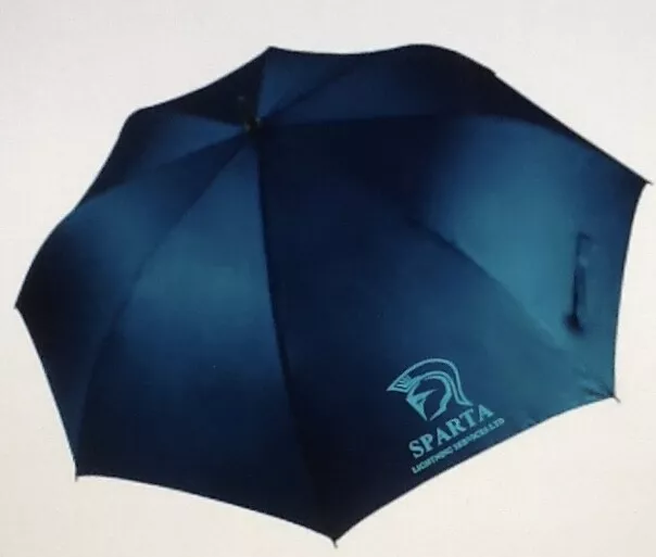 Personalised Storm Umbrella Bowls,Golf,Sport,Corporate129cm 2sided2colour  print