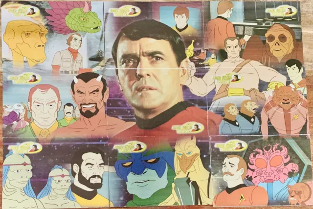 Star Trek The Complete Animated Adventures James Doohan Tribute Chase 9 Card Set