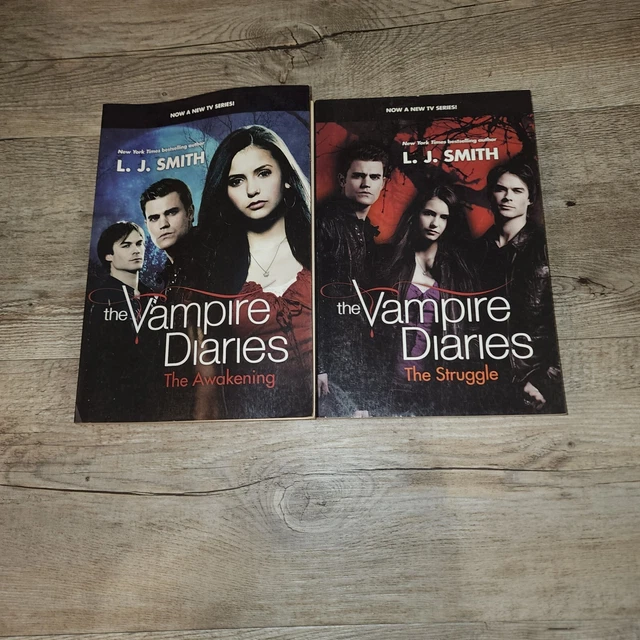 The Vampire Diaries Book Set Complete Volumes 1 & 2 by L. J Smith YA Fantasy