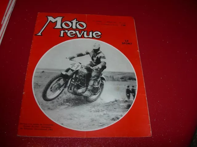 Moto Revue  N° 1599   7 Juillet 1962