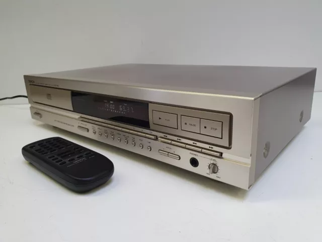 DENON DCD-860 + RC-266 90er CD-Player HiFi Stereo High End Baustein Anlage Schön 3