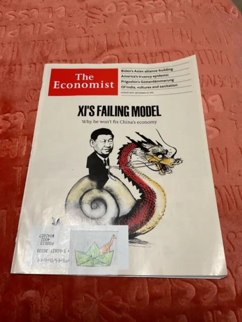 Xi Jinping's Failing Model The Economist Magazine Aug 26 2023