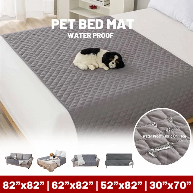 Waterproof Quilted Bed Covers Pet Mattress Protector Sofa Mat Blanket Bedspread