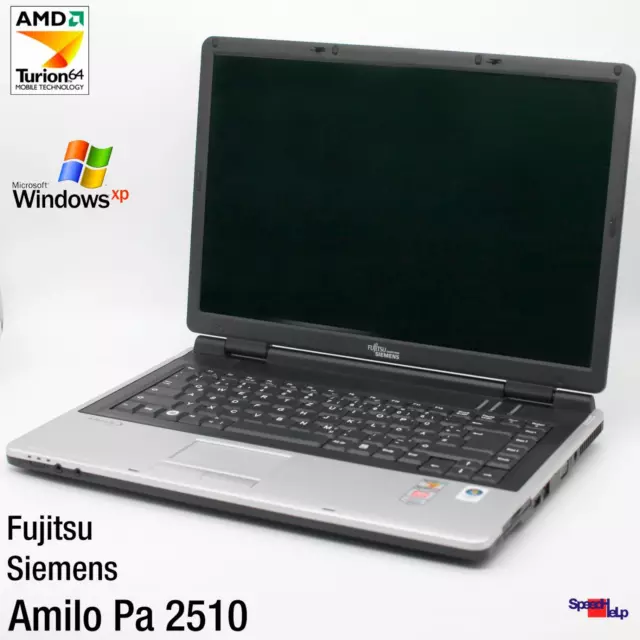 Notebook Fujitsu Siemens Amilo Pa 2510 120GB HDD 3GB RAM Dvdrw Para Windows XP