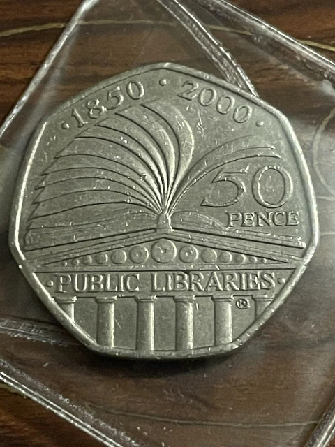 ***VERY RARE *** collecter coin public libraries 1850-2000 circulated ...