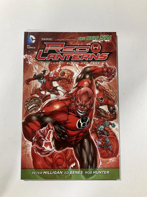Red Lanterns Blood and Rage Vol 1 NM SC Softcover TPB DC Comics