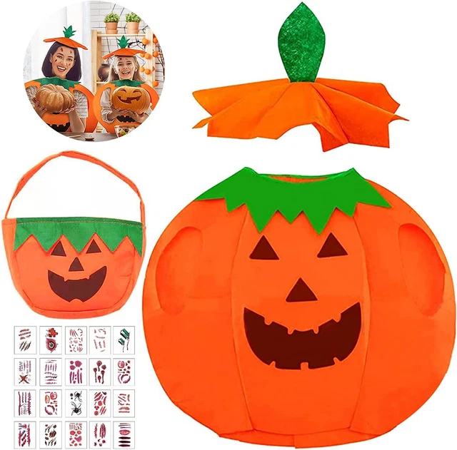 Costume da zucca per bambini costume di Halloween costume di carnevale cost