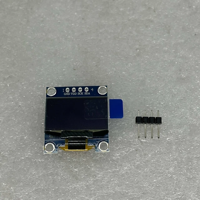 0.96& I2C IIC Serial 128X64 128*64 Blue OLED LCD LED Display Module for ...