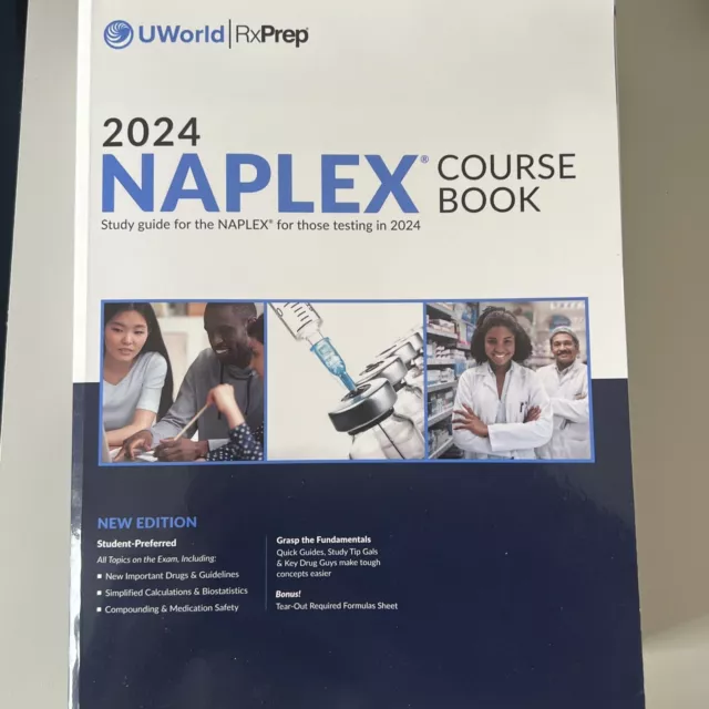 UWORLD RXPREP'S 2025 NAPLEX Course Book for Pharmacist Licensure Exam