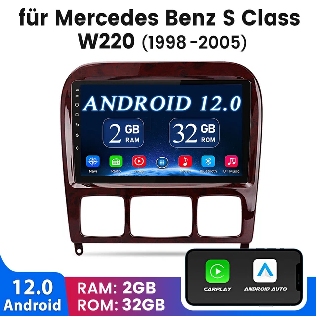 8-KERN ANDROID12 AUTORADIO GPS DAB DSP 64GB Für Mercedes ML/GL-Klasse