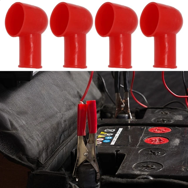 20 Pièces Housses Isolantes Pour Bornes De Batterie - Protection Rouge Et Noir - Neuf