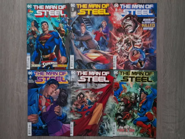 DC Comics lot complet Superman The Man of Steel 1-6 Bendis VO