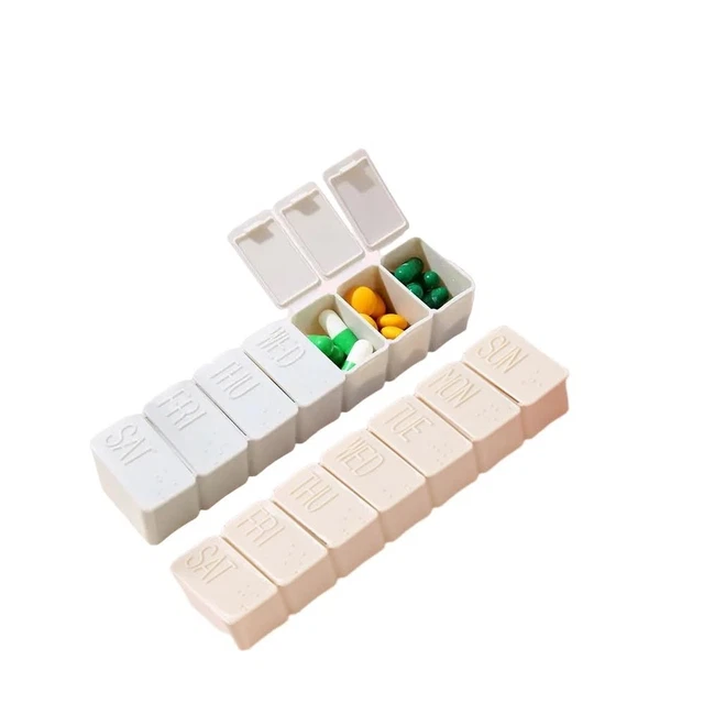 Lot De 24 Piluliers Semaineirs Détachables - 7 Jours En Couleurs - Marque S&L - Neuf - EAN 3869917200098