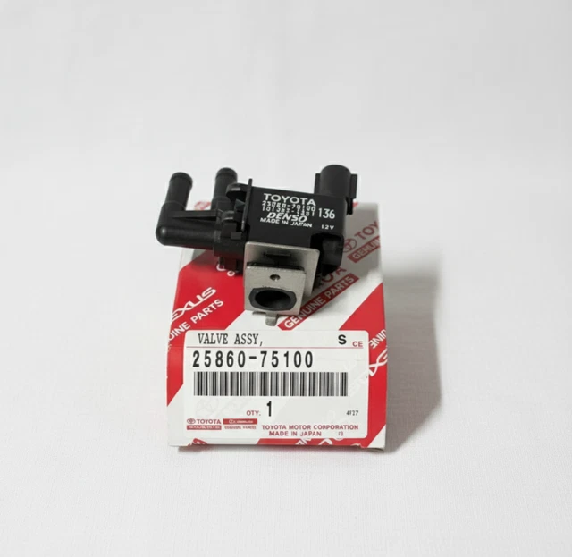 25820-13020 Genuine Toyota Valve Bimetal Vacuum Switching 2582013020