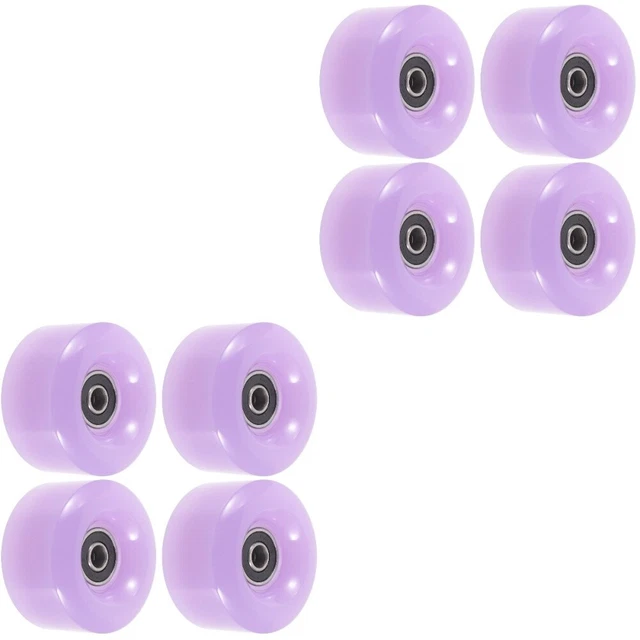 8 Pcs Skating Wheels Double-row Roller Skates Indoor Child Accessories Street