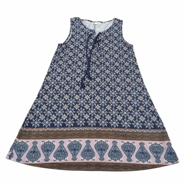About A Girl Top Size Small Sleeveless Paisley Used Measurements In Description