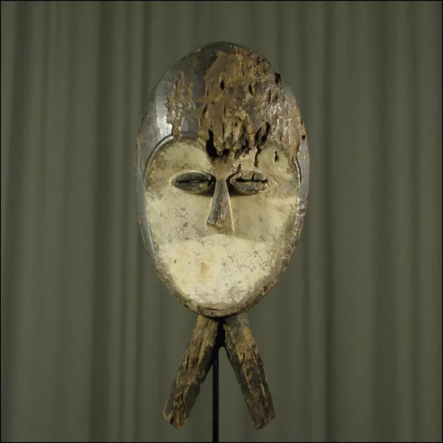 64032) Alte GON Maske Kwele Gabun Afrika Africa Afrique mask masque ART KUNST