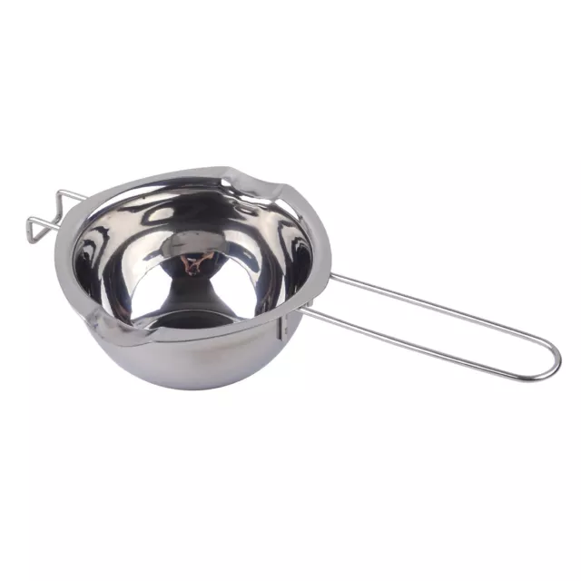 Melting Pot with Heat Resistant Stainless Steel Double Boiler 300ML Long Handle