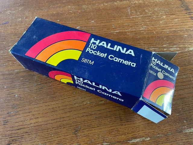 HALINA 110 POCKET Camera Vintage New/Mint in Box with