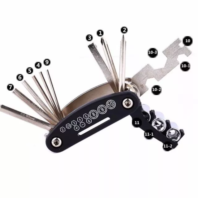 Multifunction Repair Tool Allen Key Hex Socket Wrench For Motorcycle Accessories