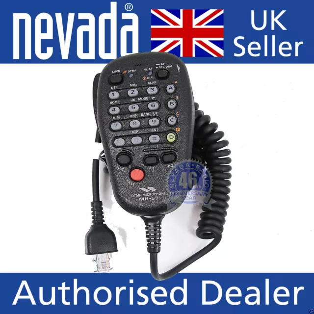 Yaesu MH-59A8J DTMF Remote-Handmikrofon Für U.a. FT-897D Und FT-857D
