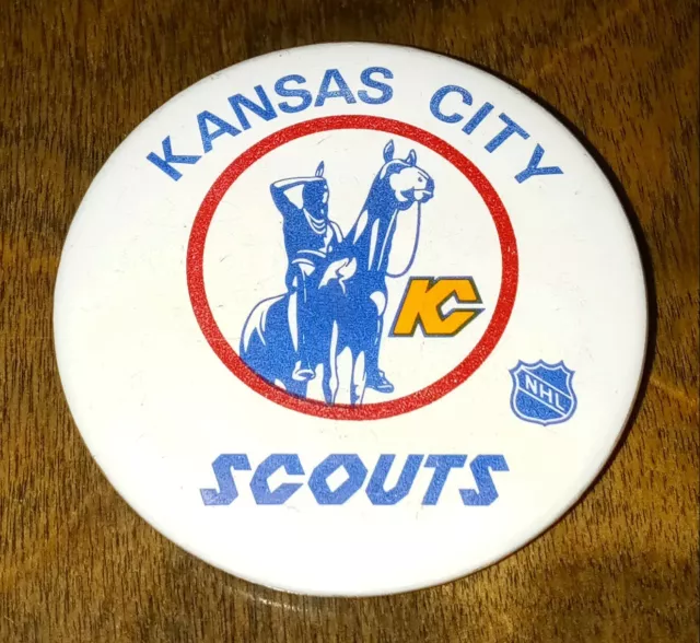 CCM Kansas City Scouts NHL Hockey Jersey Vintage Blue Away Adult Men’s XL 
