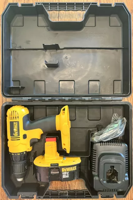 Dewalt DC970 Battery Powered Cordless Drill Kit With Case, Battery, & Charger Dewalt DC970 Battery Powered Cordless Drill Kit With Case, Battery, & Charger
