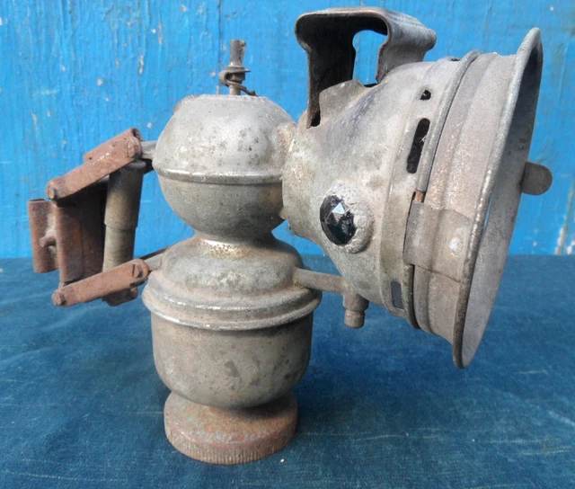 Lampe De Vélo à Carbure/acétylène – Ancienne – Collection Cycliste