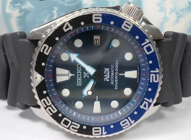 SEIKO PADI SDS001 Automatic Scuba Diver 7002-7000 Mens Watch Prospex Mod.  c1992 EUR 151,36 - PicClick IT