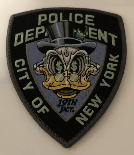 NYPD New York City Police Department 19th Precinct Patch.