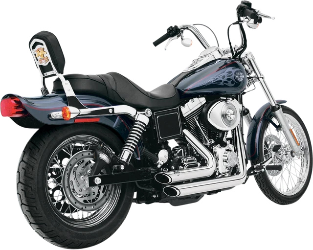 Vance & Hines Shortshots Staggered Exhaust System - Chrome 17213