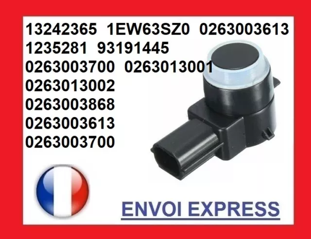 Capteur Stationnement Pdc Pour Opel Astra Corsa Vectra Zafira Signum 0263003613