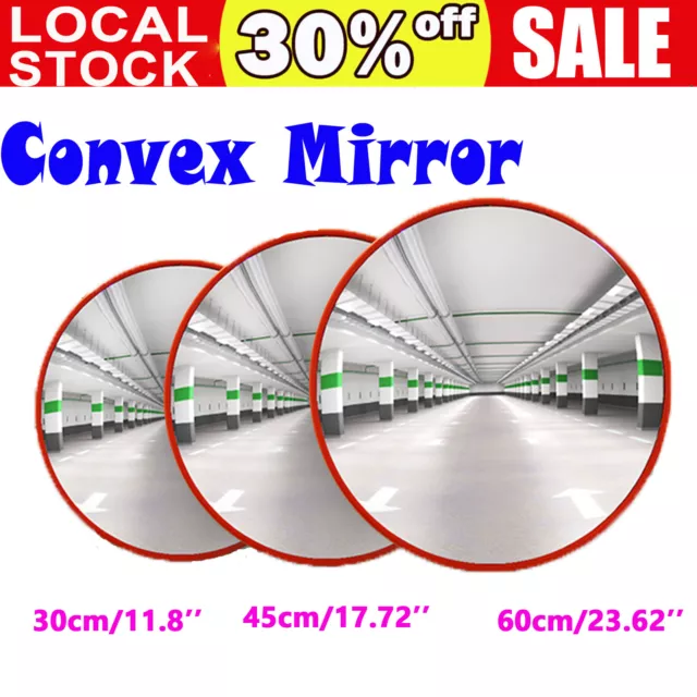 Wide Angle Security Curved Convex Road Mirror Traffic Mot/Interior 30 45 60cm