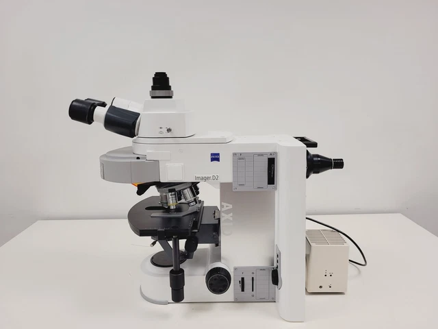 ZEISS AXIO IMAGER .D2 System w/ AmScope Camera, Objectives & Software ...