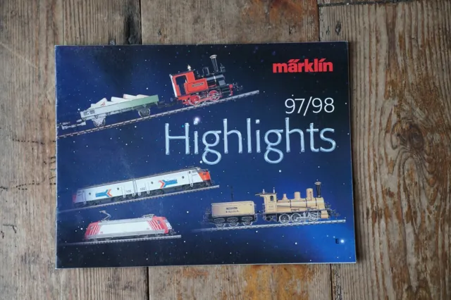 Marklin Railways Train Highlights 1997 98