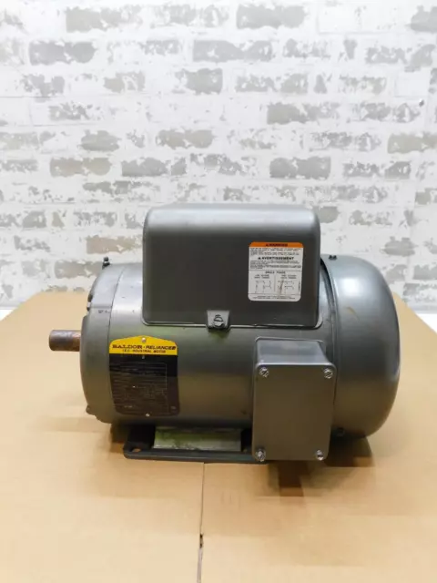 Baldor Electric Motor 2.2 kW, 3HP (2.95 hp) 115/230 V, 1725 RPM, D100L Frame