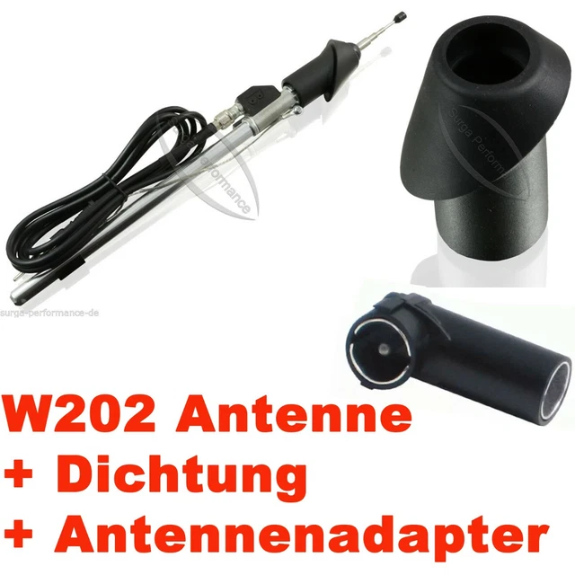 Antenne Mit DIN Stecker 130cm Kabel Passend Für Mercedes W124 1984 1995 Antenne Manuell Antennen Auto
