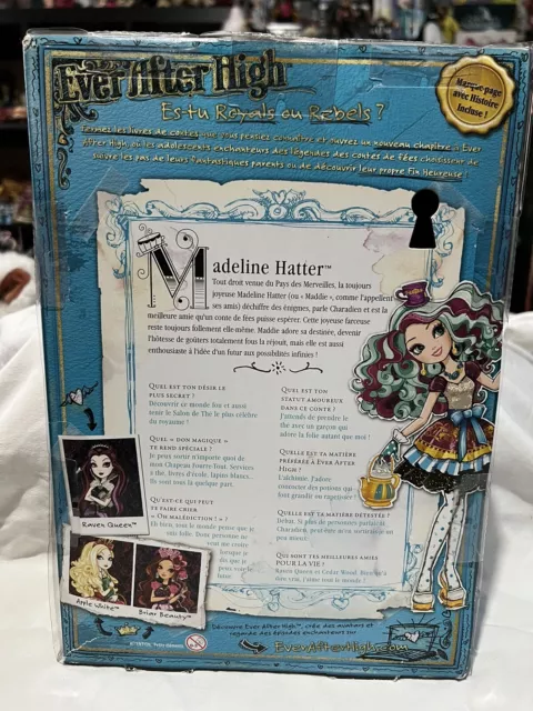 Ever after high Doll Madeline Hatter New NRFB Mattel Collector 2