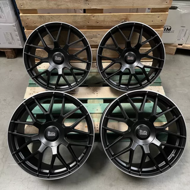 19 Zoll Alufelgen MAM GT1 5x112 für Mercedes 2x8,5j 2x9,5j für C43 AMG C63 AMG