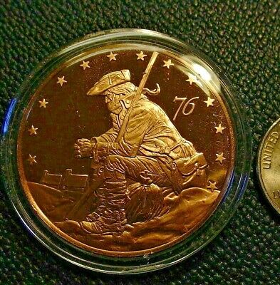 *PENNSYLVANIA BICENTENNIAL Medal - FRANKLIN MINT Bronze Proof