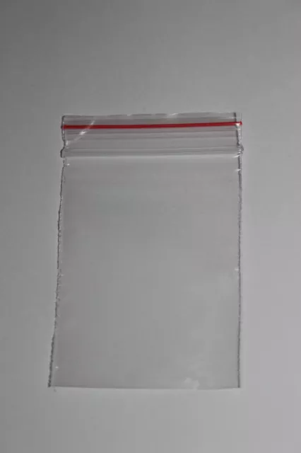 10-5000 Sachet zip pression plastique Transparent Pochette plusieurs format  bag
